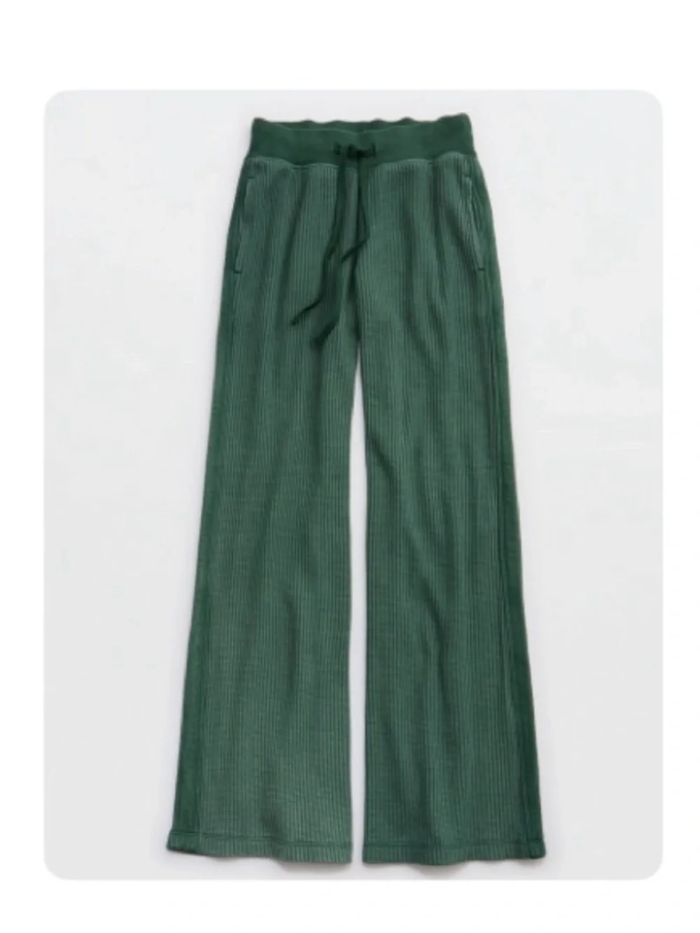 Aerie Essential Waffle Trouser